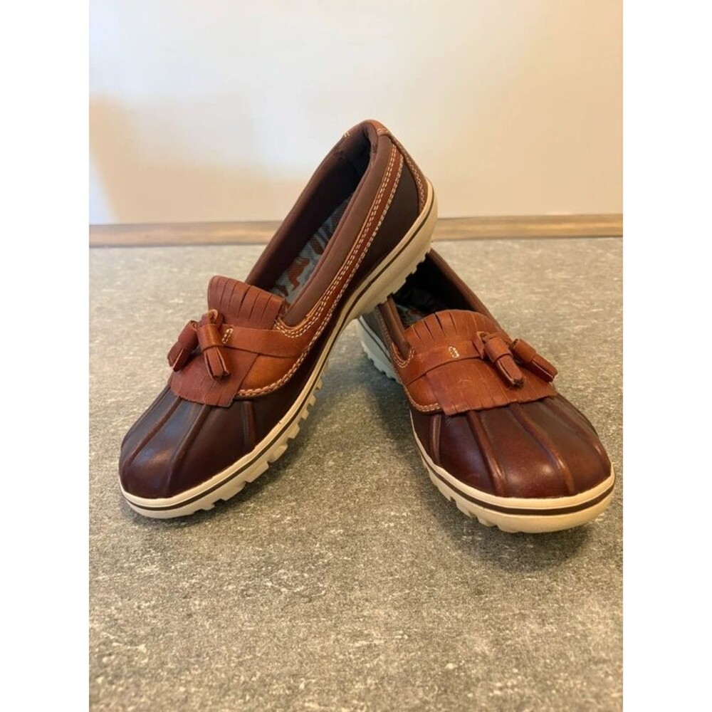 L.L. Bean Waterproof Duck Shoe Loafers / Size 8.5
